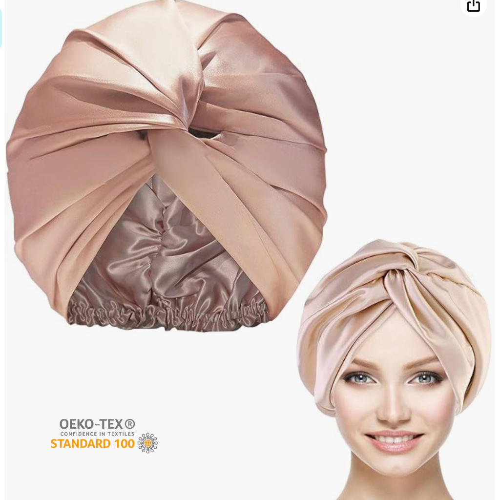Silk Bonnet for Sleeping | Mulberry Silk Sleep Cap